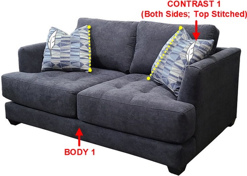 Stanton 61002 Loveseat Portland, OR Key Home Furnishings