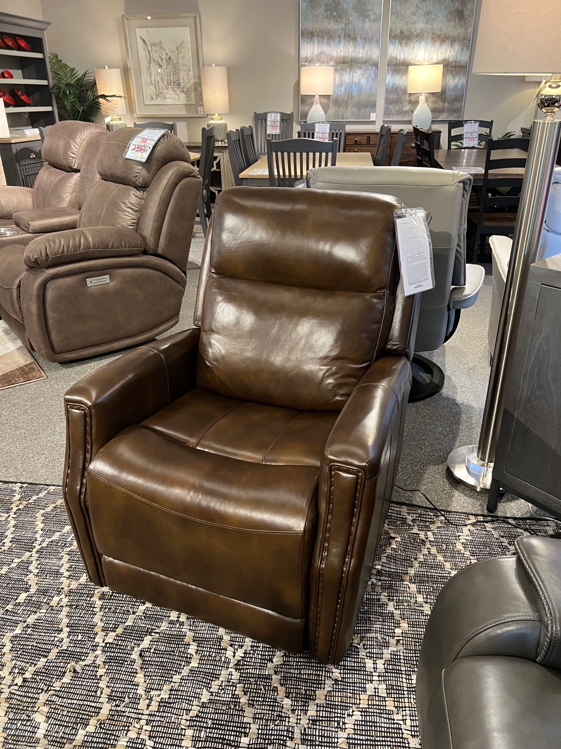 Stanton Power Headrest Reclining Chair 75553H Portland OR Key