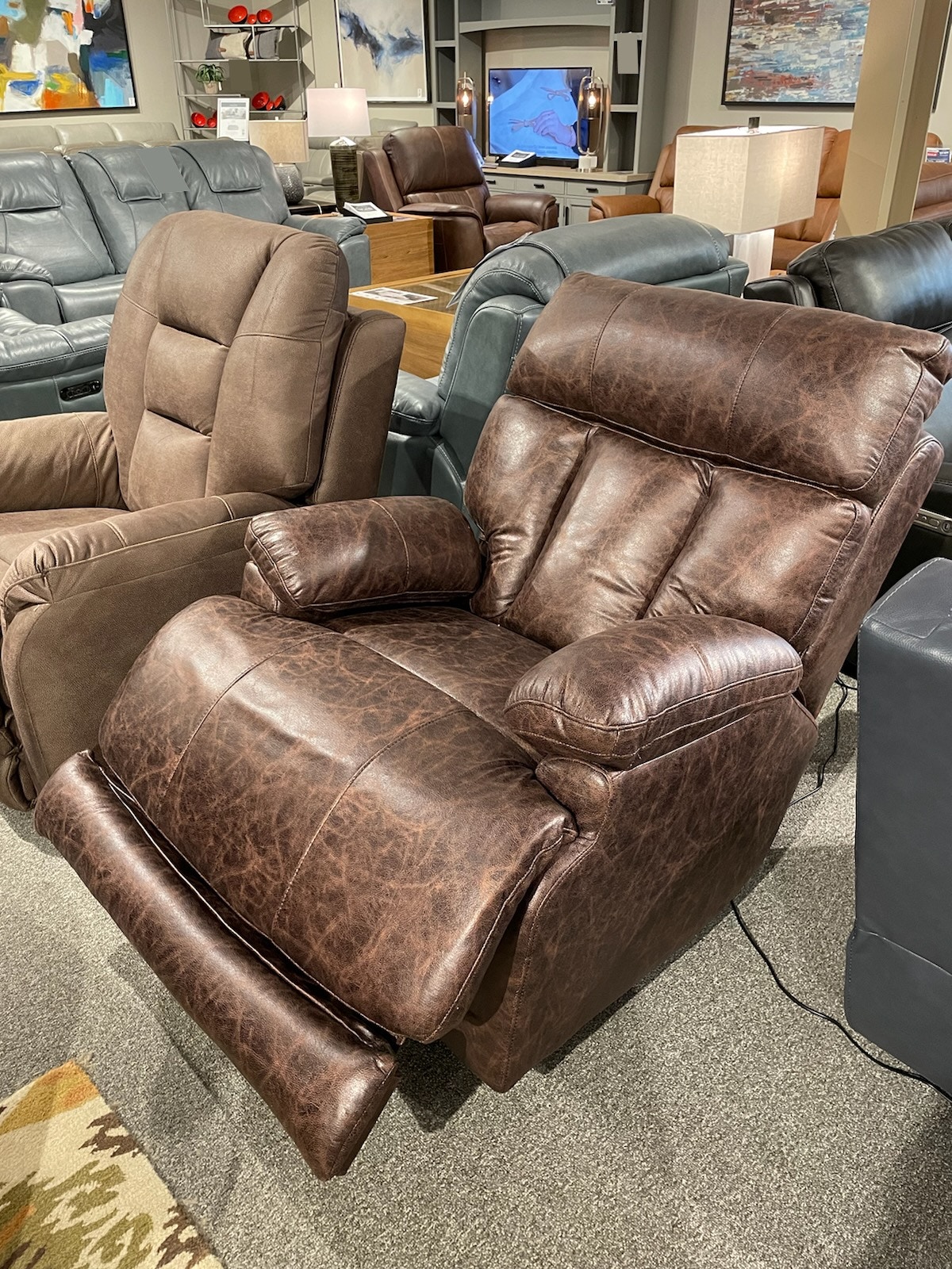 Stanton Power Headrest and Lumbar Recliner 86153 Portland, OR Key