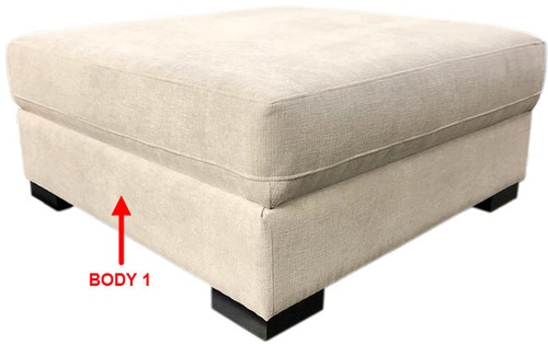 Stanton 38329 Square Cocktail Ottoman Portland OR Key Home