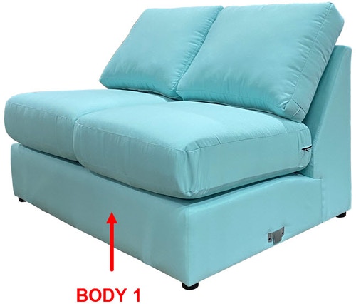 Stanton Furniture 371 Armless Loveseat 37131R Portland, OR Key Home