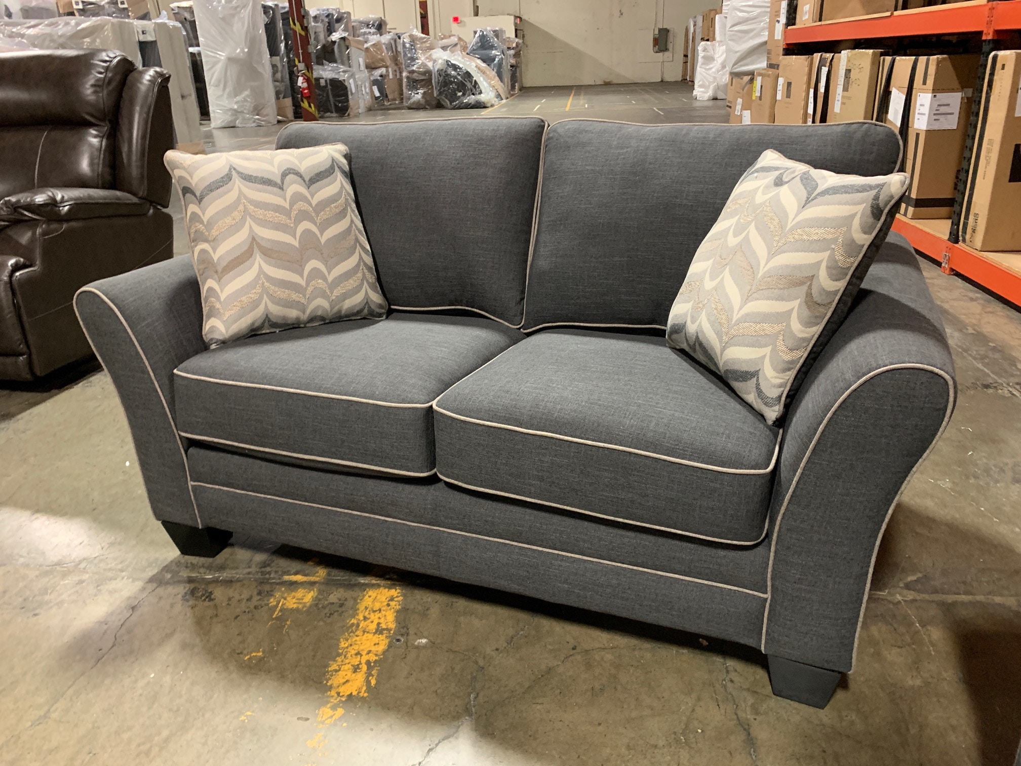 Stanton Two Cushion Loveseat 36202 Portland, OR Key Home Furnishings