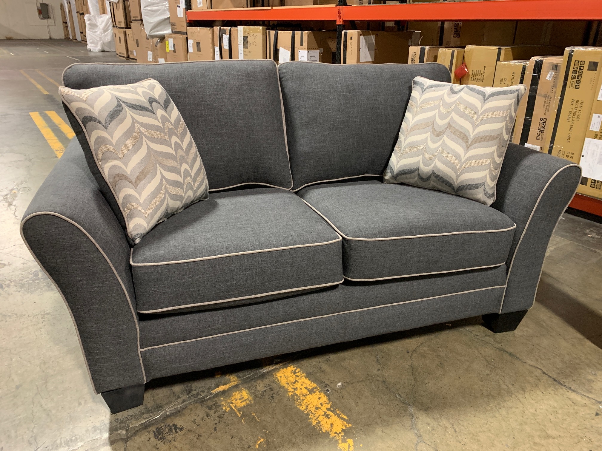 Stanton Two Cushion Loveseat 36202 Portland, OR Key Home Furnishings