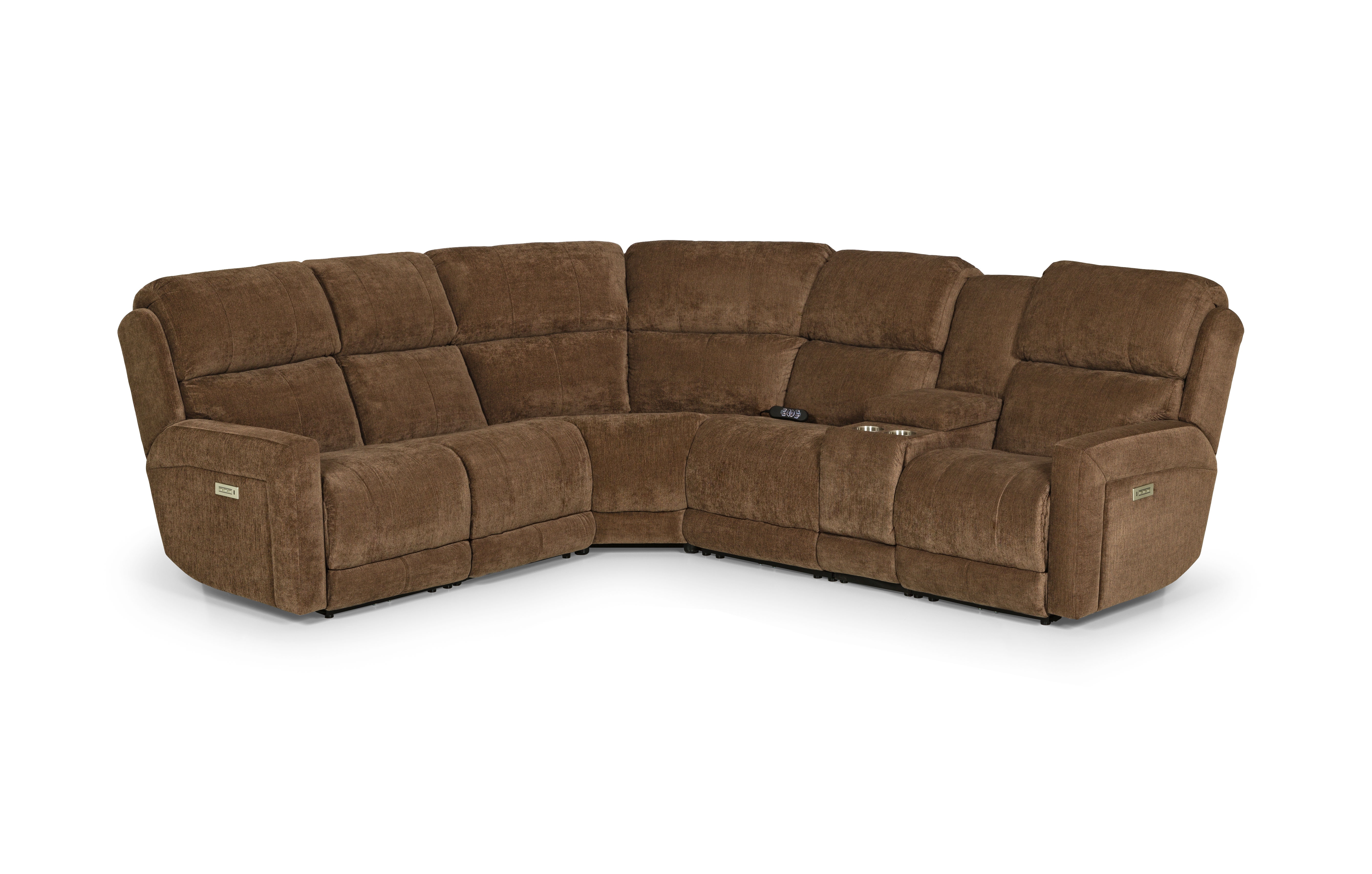 Stanton Furniture Power Headrest/Lumbar Reclining Sectional 947-Sectional
