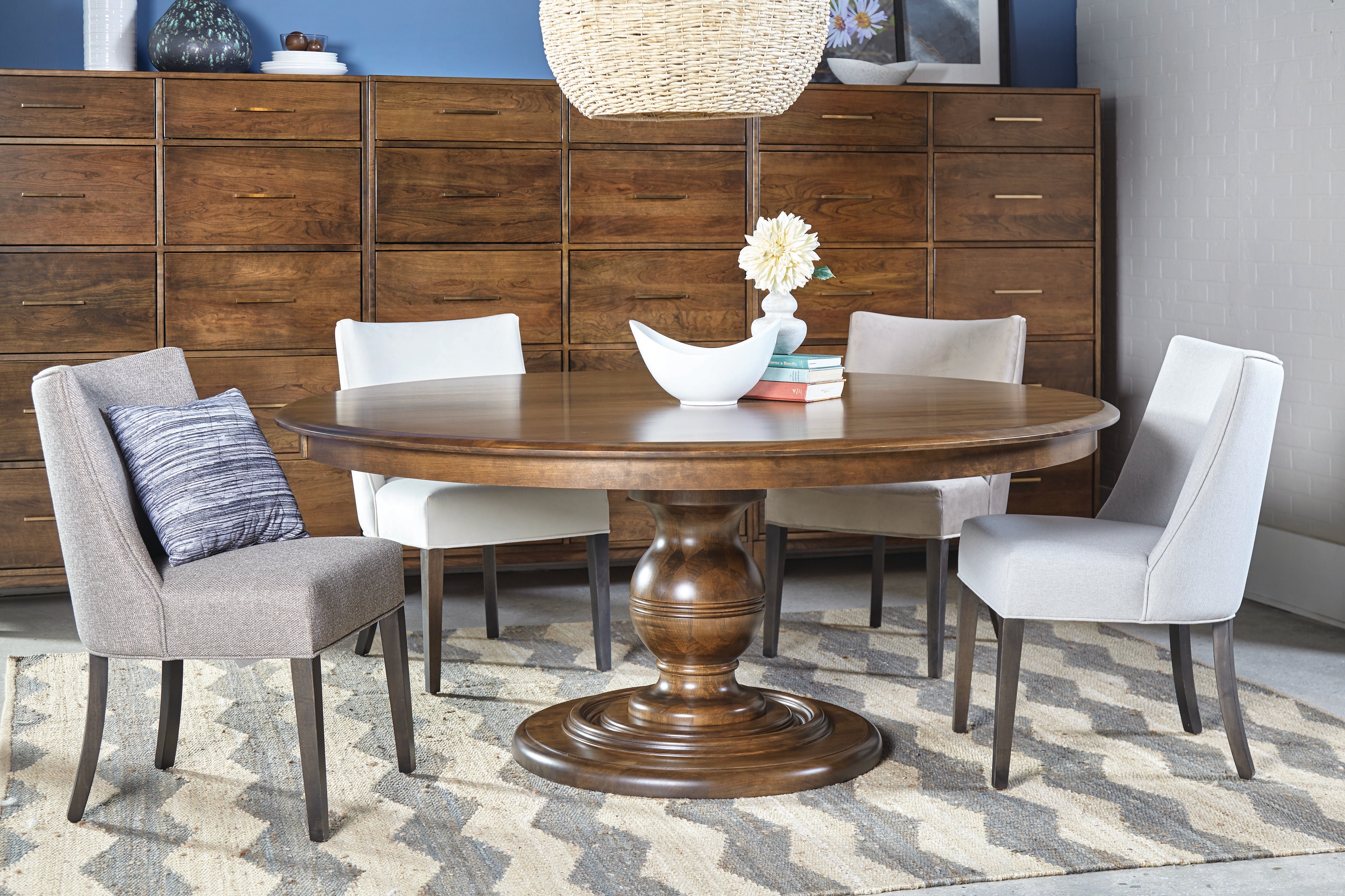 MAVIN Sophia Dining Table and Grace Chairs Sophia Dining Table