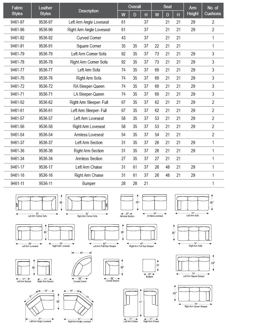 Norwalk Furniture Horizon Sectional 946179 Furnish Raleigh, NC