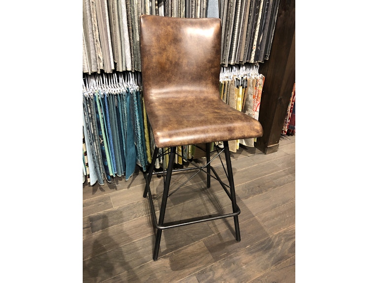 Furnish Home Dia Leather Counter Stool Cird V8 Furnish Raleigh Nc