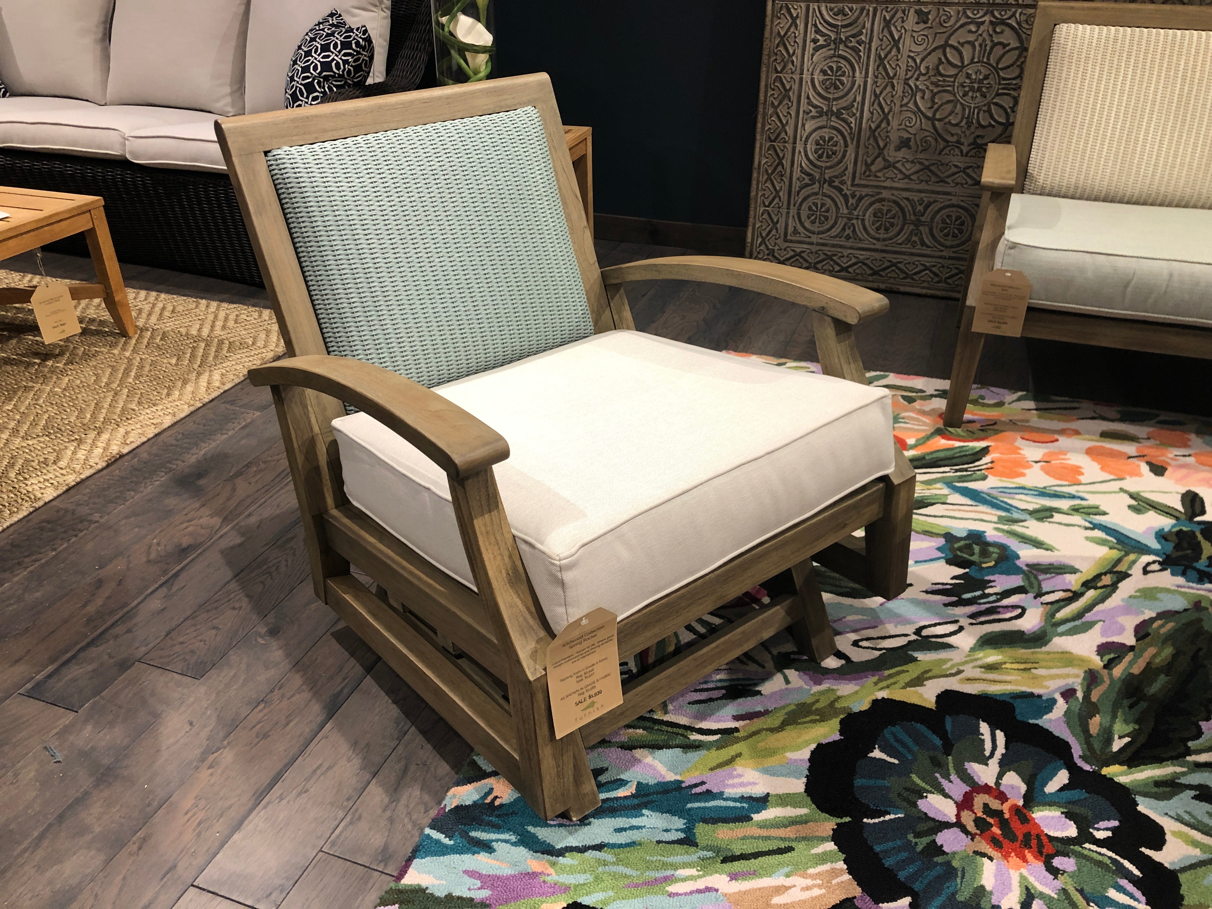 Lloyd Flanders Wildwood Spring Rocker Outdoor Furniture 135065