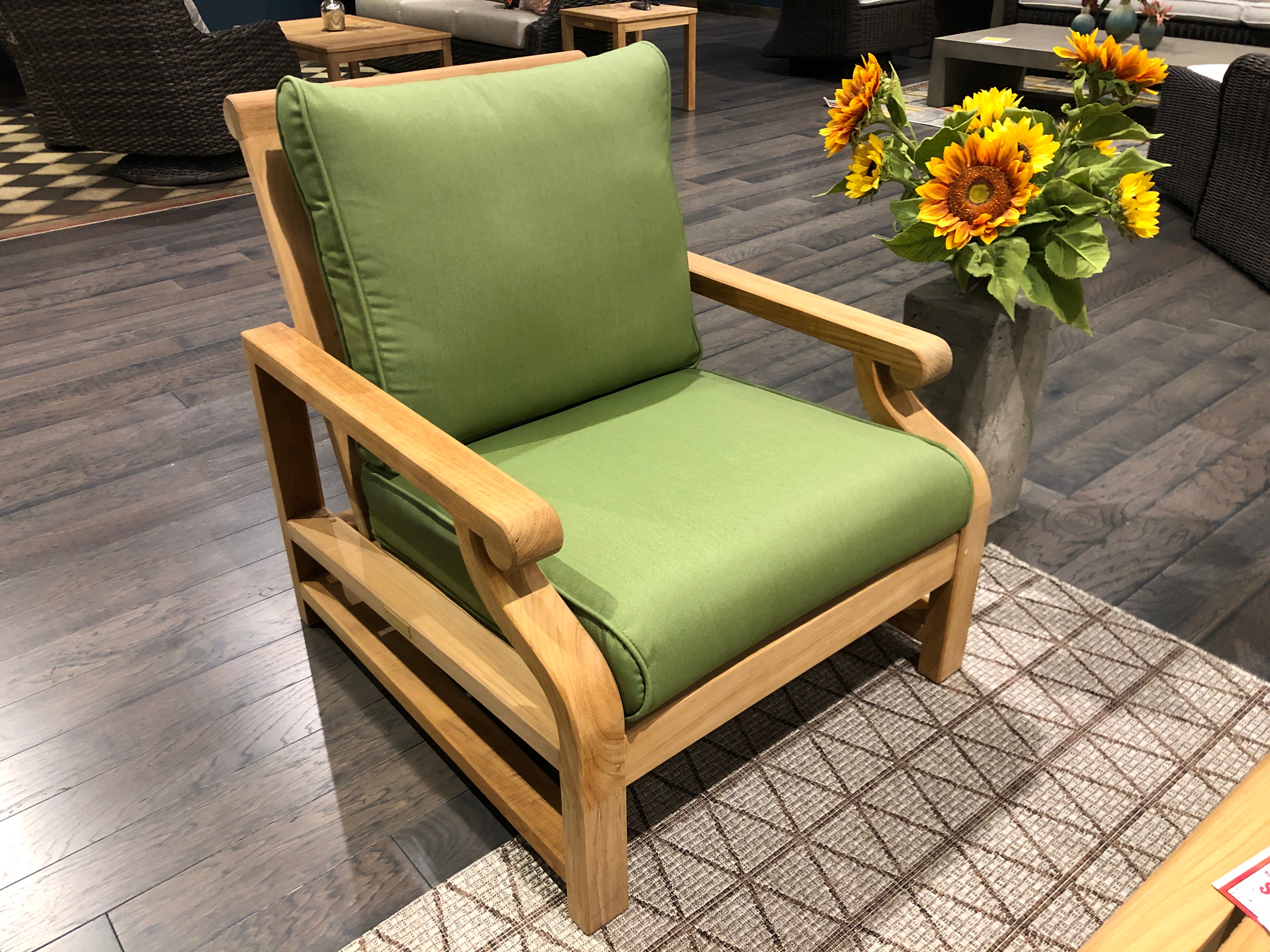 Kingsley Bate Nantucket Deep Seating Lounge Chair Outdoor