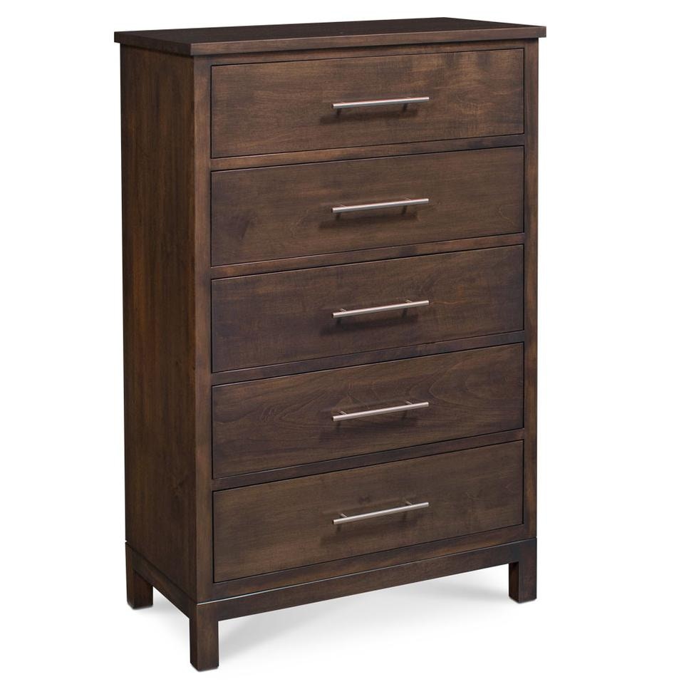 Simply Amish Auburn Bay Collection - 5 Drawer Chest SSABR-04E0