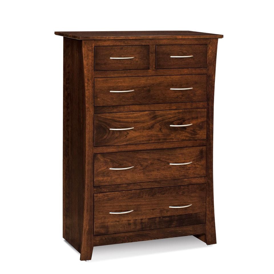 Simply Amish Garrett Collection - 6 Drawer Chest SSGAR-04F0