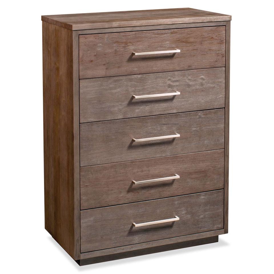 Simply Amish Ironwood Collection - 5 Drawer Chest SSIRN-04E0
