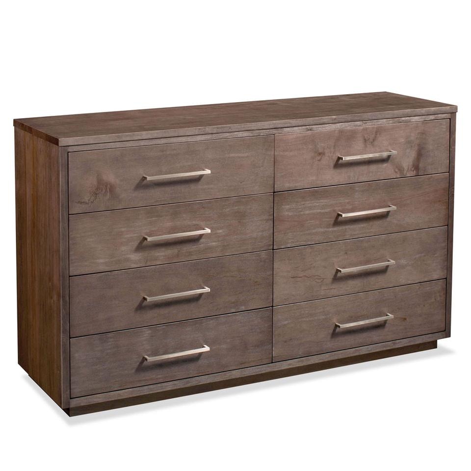 Simply Amish Ironwood Collection - 8 Drawer Dresser SSIRN-08H2