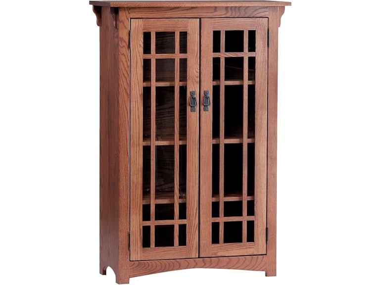 Country Value Woodworks Dining Room Mission Style Bookcase 095
