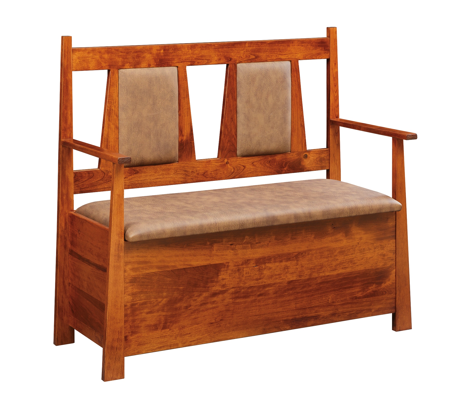 Country Value Woodworks Living Room Craftsmen Deacons Bench 251