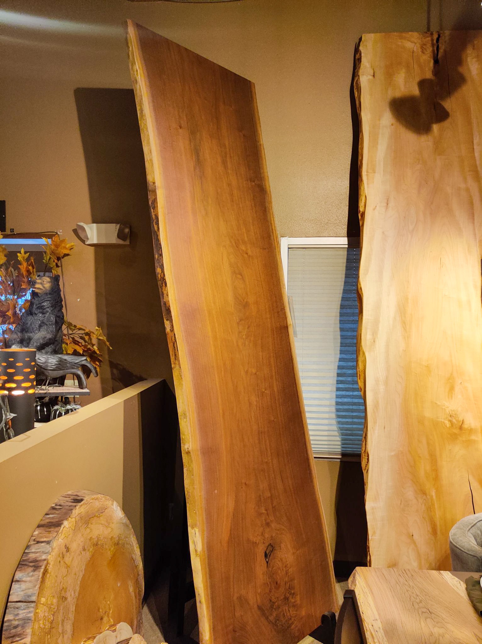 Live Edge Casual Dining Solid Walnut Live Edge Table Top FDFTBTWN0013