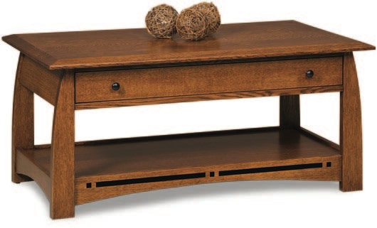 Forks Valley Woodworking Living Room Boulder Creek Coffee Table W