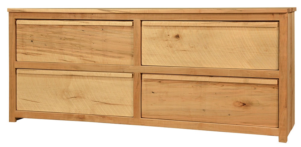 Ruffsawn Furniture Bedroom Hugo 4 Drawer Dresser Hgdr Treeforms