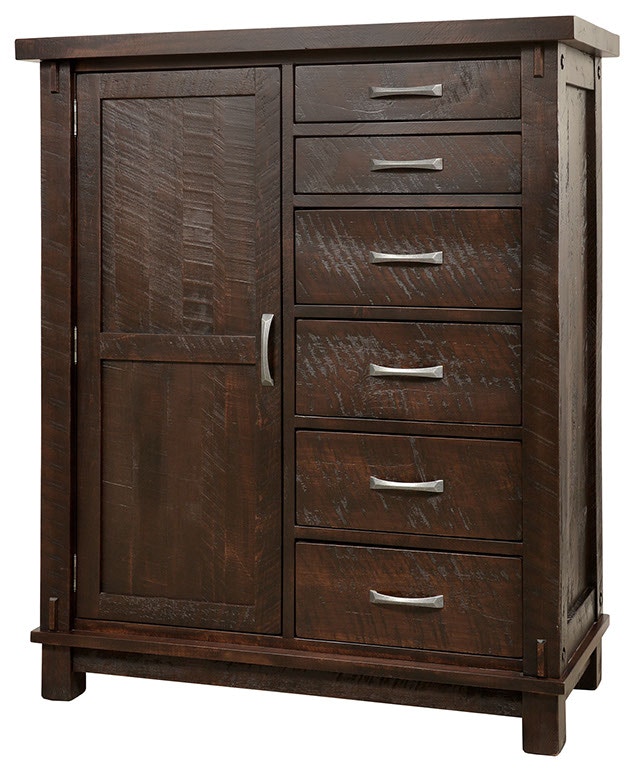 Ruffsawn Furniture Bedroom Timber 6 Drawer 1 Door Man S Chest
