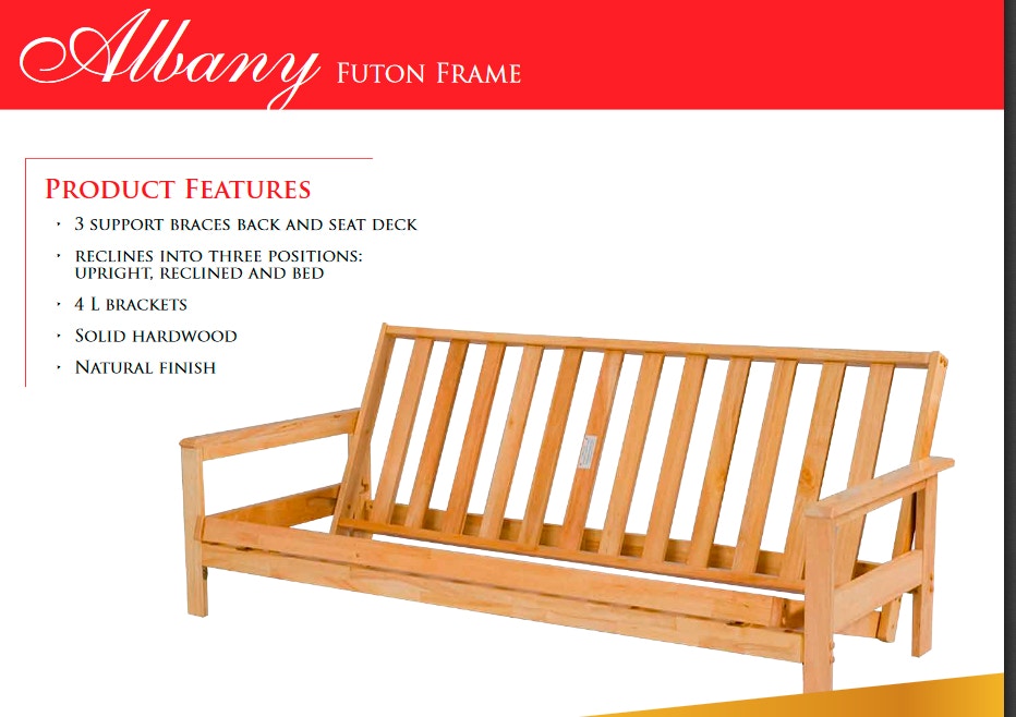 albany futon