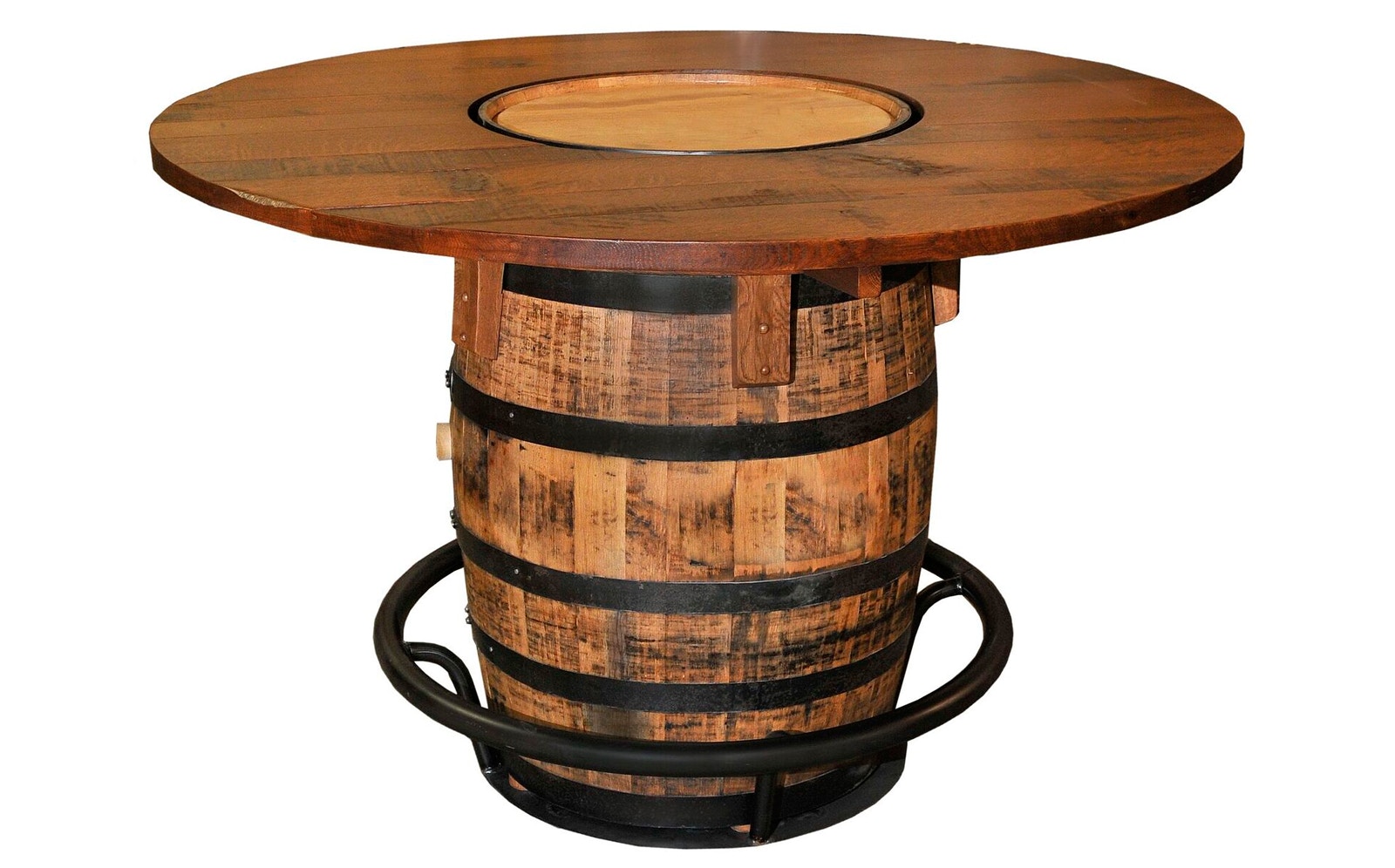 large round bar table