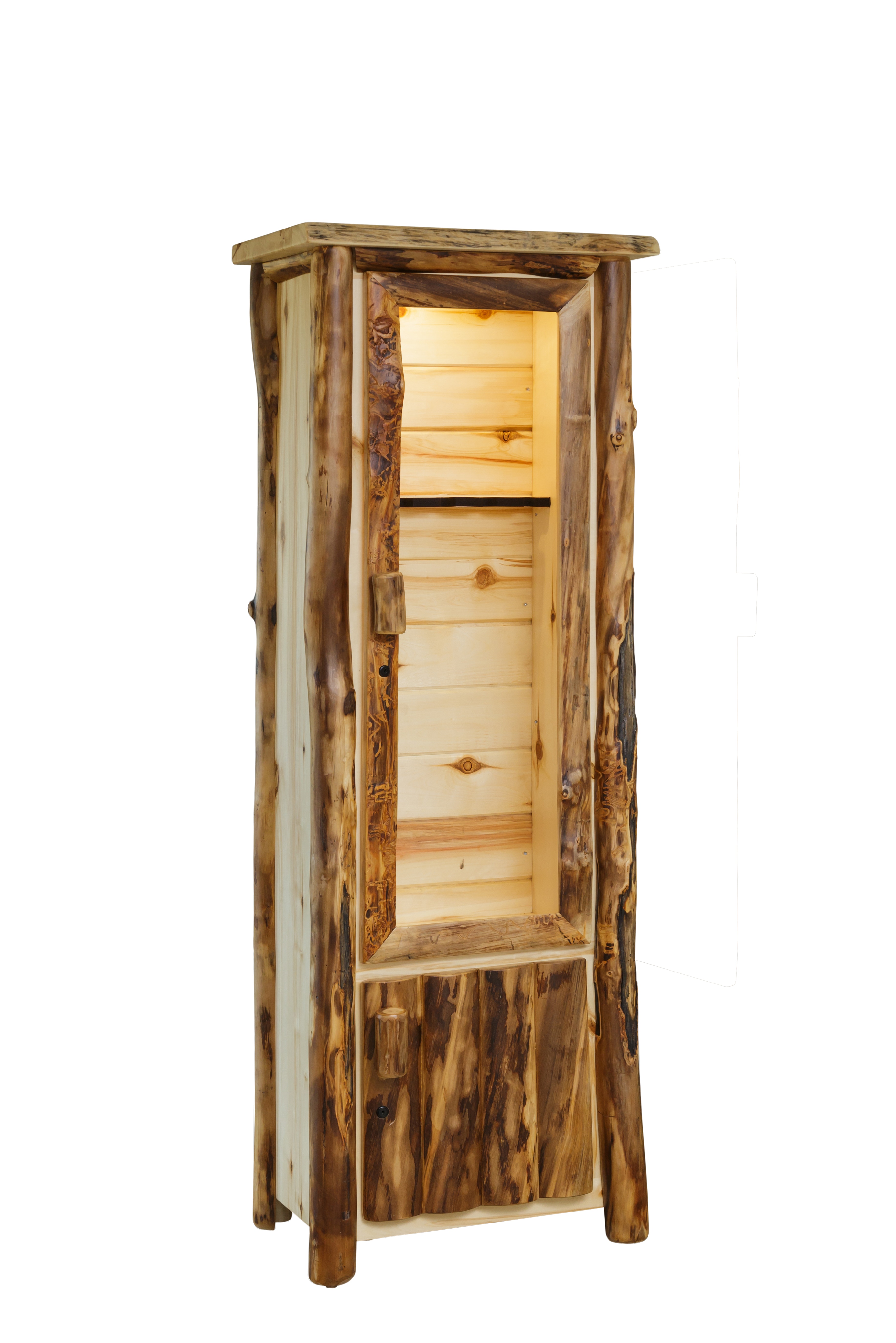 Countryside Gun Cabinet This Rustic Gun Cabinet Is Made In The Us