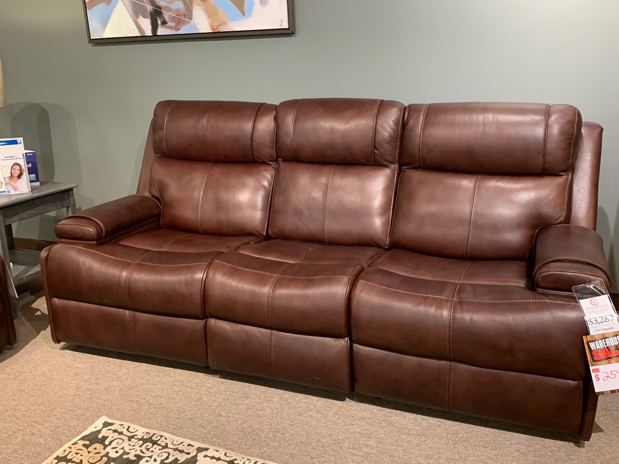 ava reclining sofa