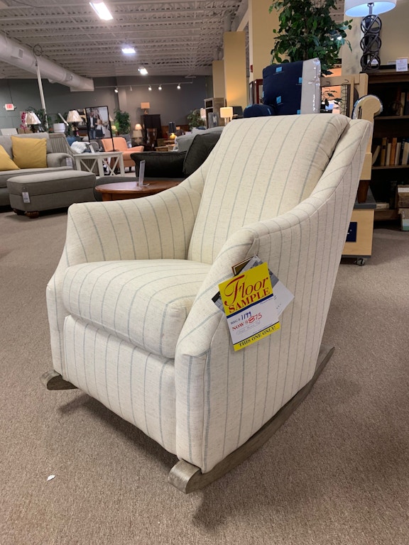 Upholstered Rocking Chair Beautiful Rocker In A Truly On Trend