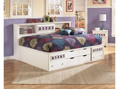 Zayley Bookcase Bed