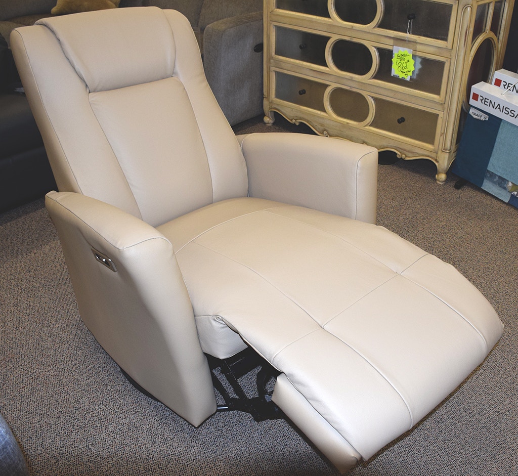 Elran Swivel Glider Recliner with Power Pack L0502SGPOWP100