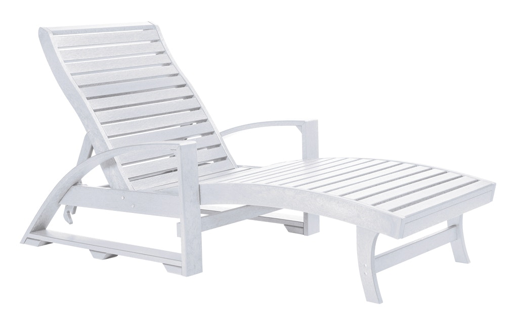 cr plastic chaise lounge