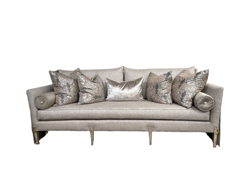 Marge Carson Living Room Marilyn Sofa 224391 Noel Furniture Houston, TX