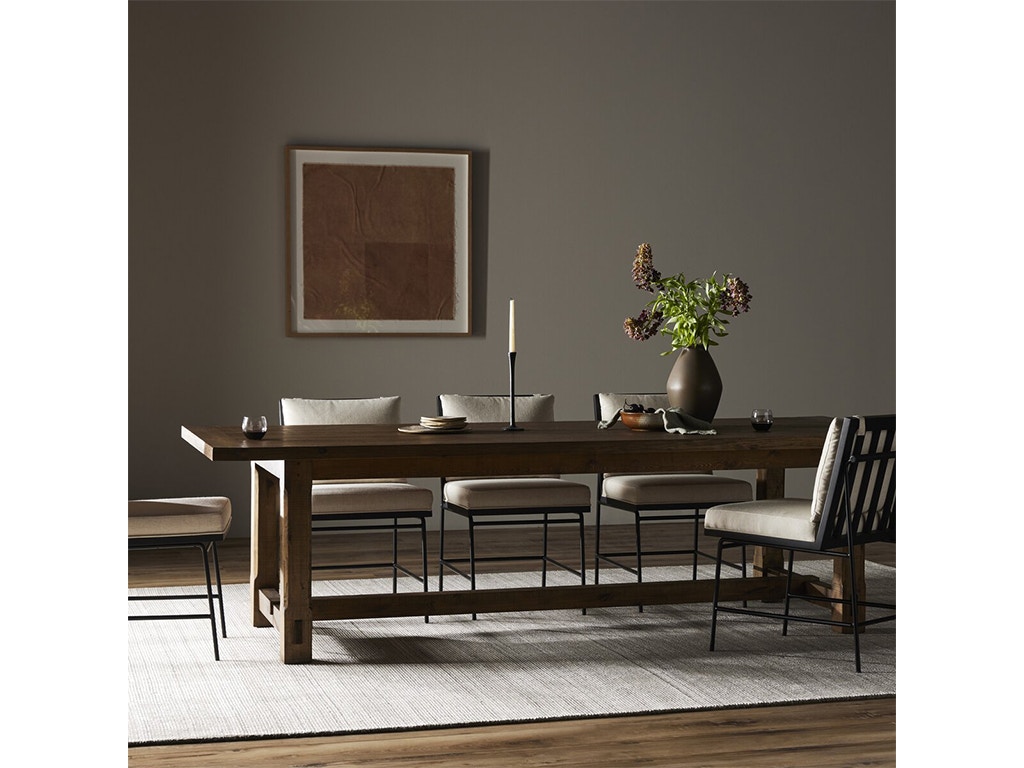 Four Hands Casual Dining Etienne 106" Dining Table 235323-001 - Noel Furniture - Houston, TX