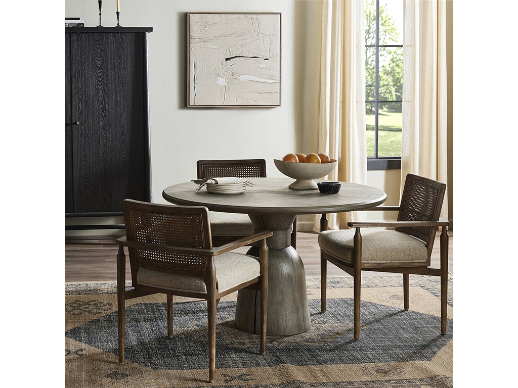 Four Hands Casual Dining Xiomara Round Dining Table 236458-002 - Noel ...