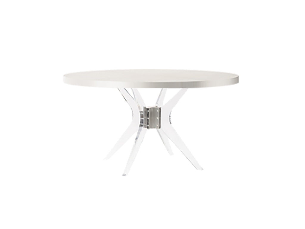 round dining table acrylic