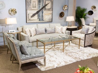 Marge Carson Living Room Bryant Sofa Small BRY43S Noel Furniture