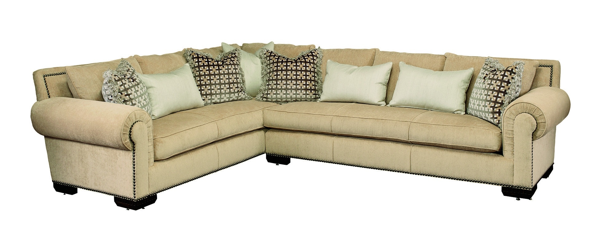 Marge Carson Living Room Bentley Sectional BYSECL Noel Furniture