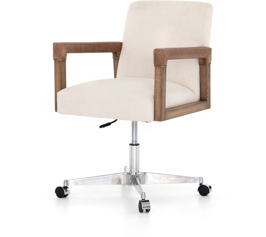 Four Hands Home Office Rueben Desk Chair-Harbor Natural CABT-9121-127
