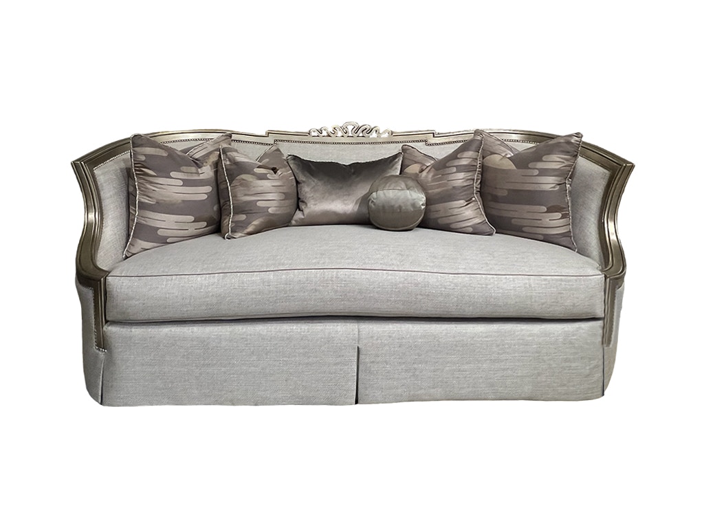 Marge Carson Living Room Chantelle Sofa 224394 Noel Furniture