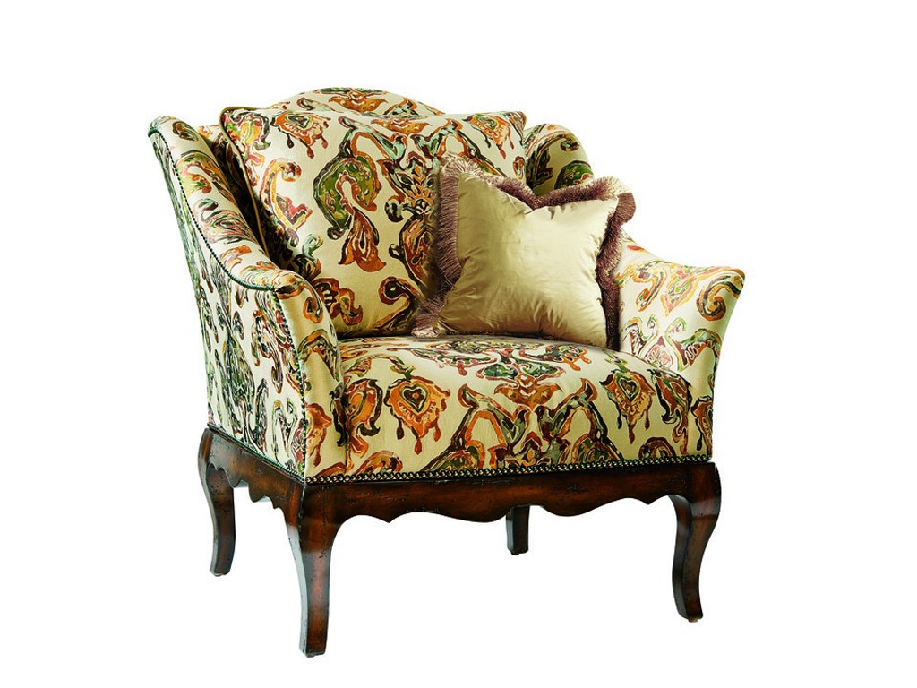 Marge Carson Living Room Courtney Chair CTY41B Noel Furniture