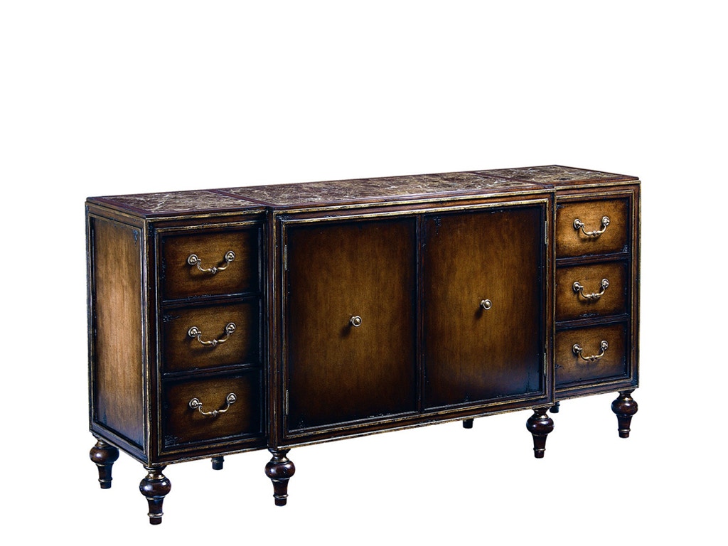 Marge Carson Living Room Design Folio Credenza Dresser Dsf10 5