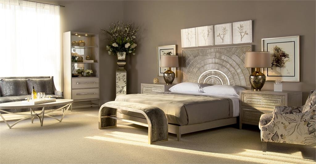 John Richard Bedroom COSMOS KING BED EUR-06-0019 - Noel Furniture