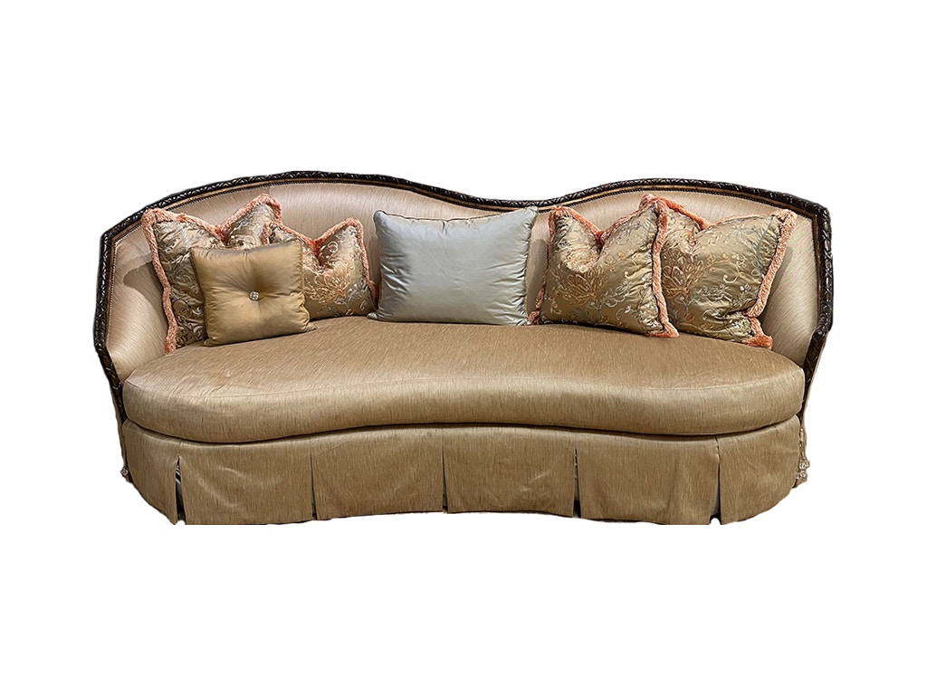 Marge Carson Living Room Camila Sofa AS IS 100858632 Noel Furniture
