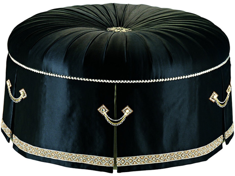 Marge Carson Home Accents Mia Ottoman Mia48 Noel Furniture