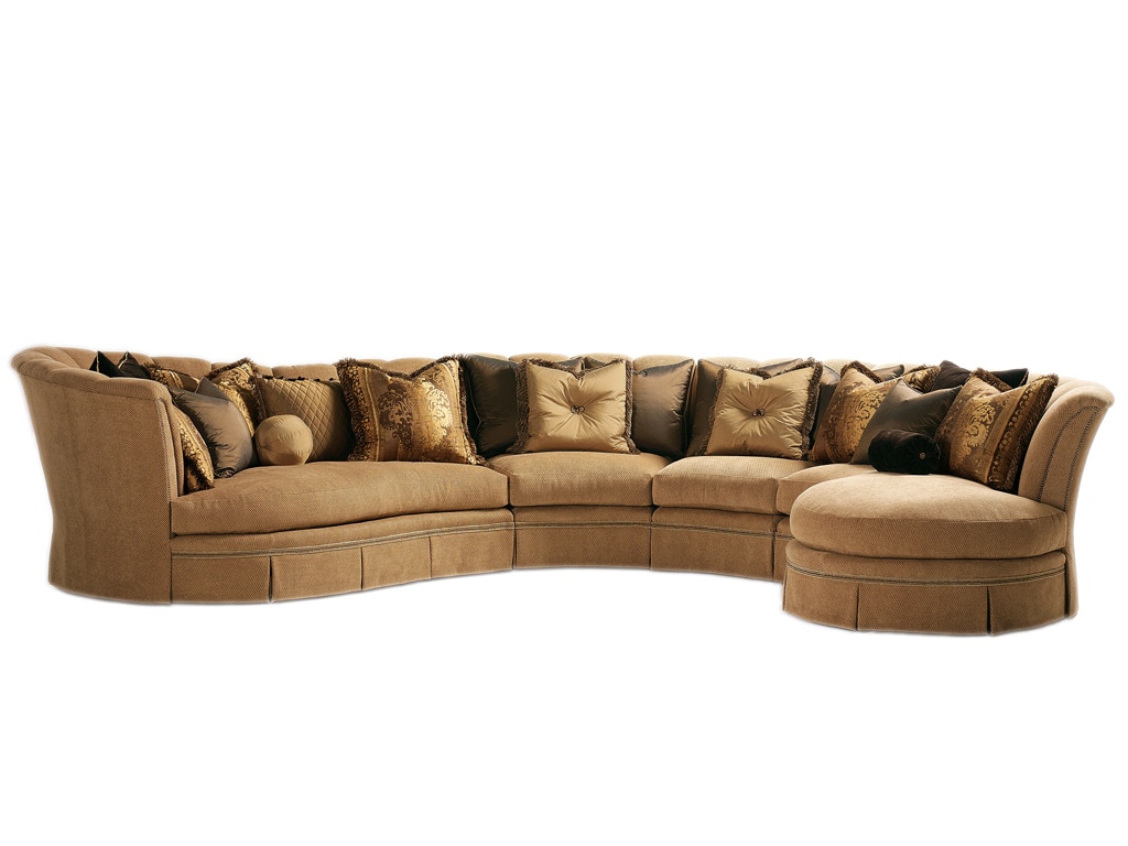 Marge Carson Living Room Marcheline Sectional MRNSEC Noel Furniture