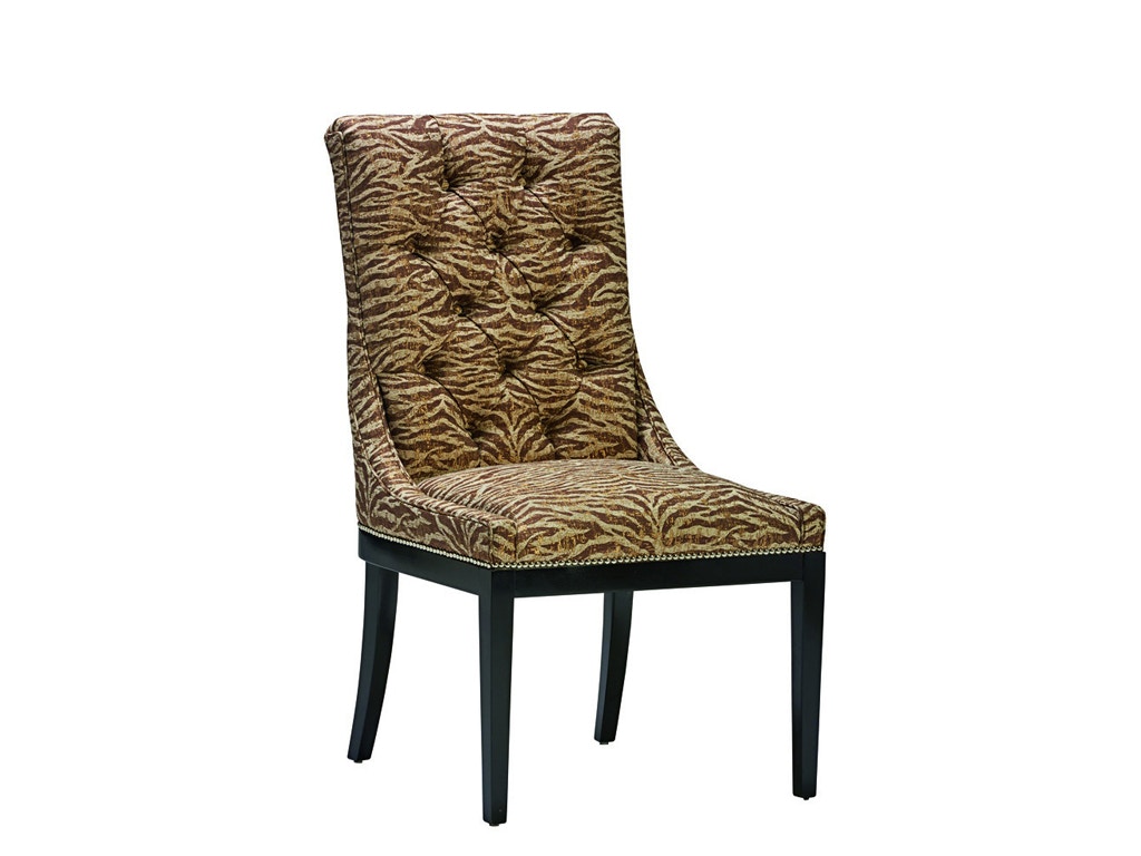 Marge Carson Dining Room Mulholland Side Chair MUL45 Noel Furniture