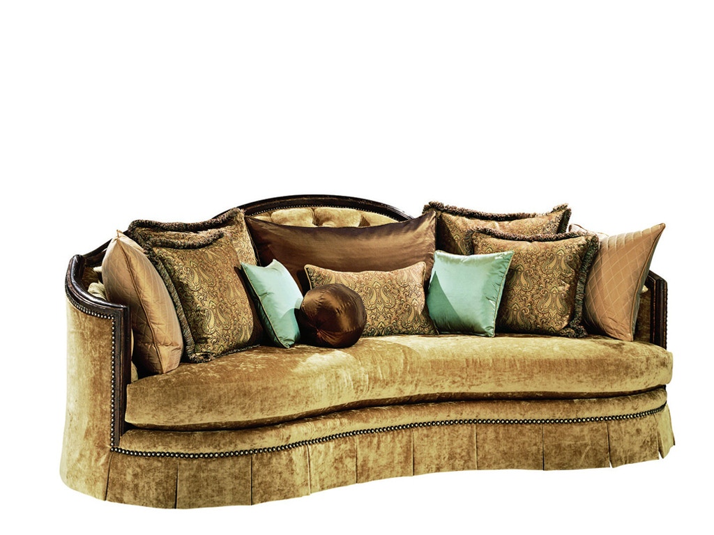Marge Carson Living Room Natalia Sofa NA43 Noel Furniture Houston, TX
