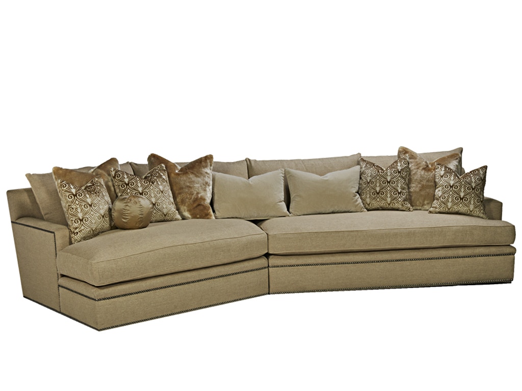 Marge Carson Living Room Orion Sectional ORISEC Noel Furniture