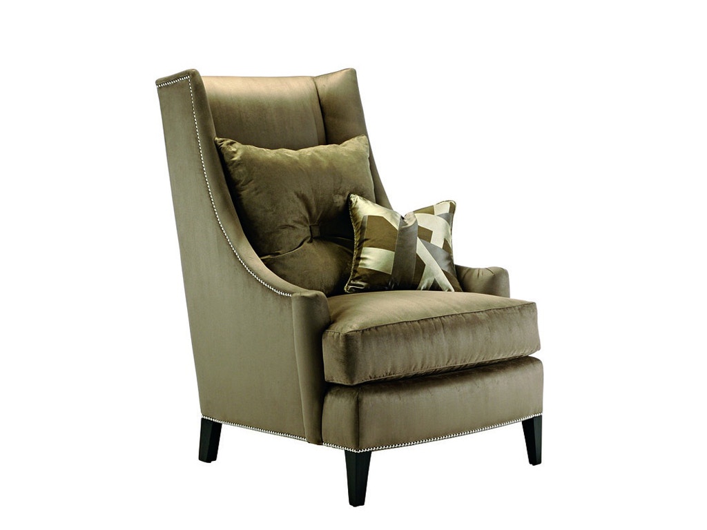 Marge Carson Living Room Parker Lounge Chair PAR41 Noel Furniture