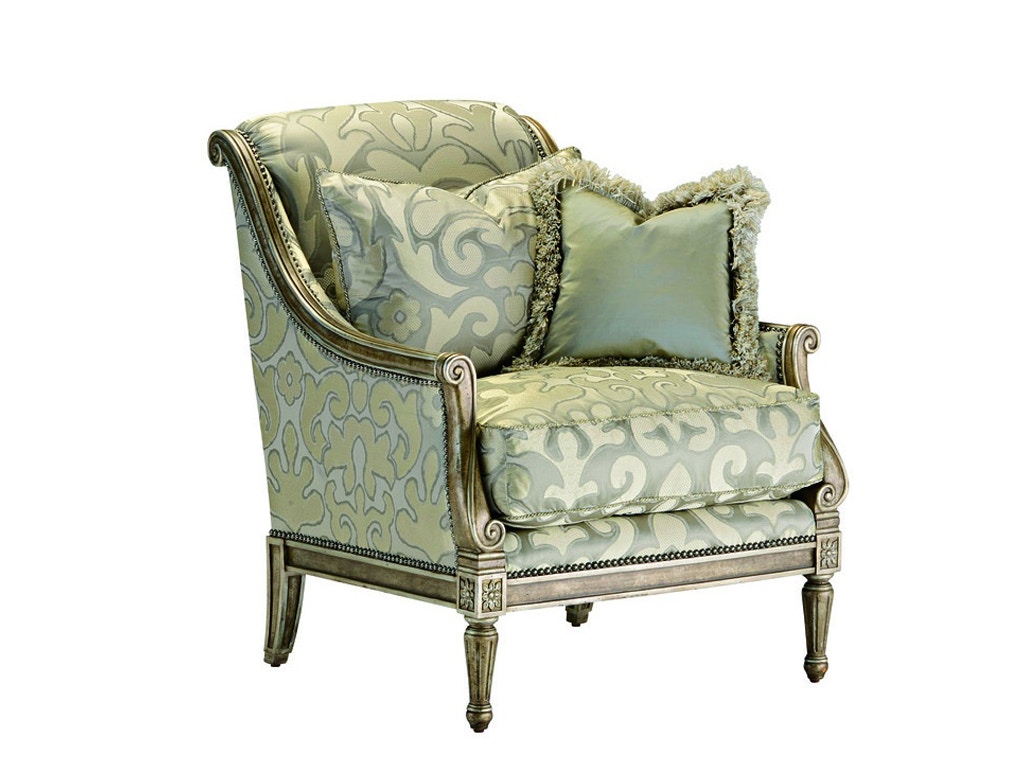 Marge Carson Living Room Portofino Chair PRT41 Noel Furniture